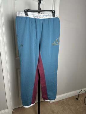 adidas Men's Energy Pack Jogger  in Orbit Indigo and Shadow Maroon#232